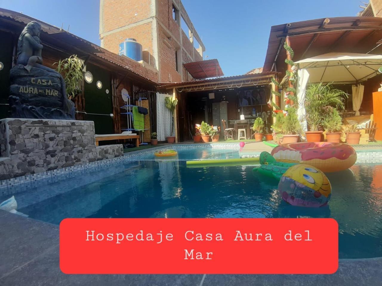 Casa Aura Del Mar Hotel Mancora Ngoại thất bức ảnh